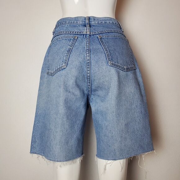 Vintage 90s Sostanza Jeans Shorts Jorts - Picture 3 of 5